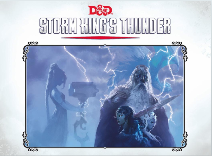 Dungeons & Dragons: Storm King’s Thunder campaign artwork